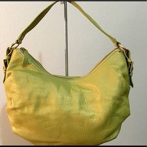 NWOT Sondra Roberts design hobo, gold buckle adjustable side straps & side tucks